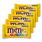 Chocolate M&M's Amendoim Confete Kit 5 Pacotes 40g