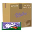 Chocolate Milka Broken Hazelnut Kit 24 Barras de 90g