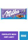 Chocolate milka chips ahoy 100g Chocolate milka chips ahoy 100g