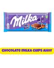 CHOCOLATE MILKA IMPORTADO BARRAS COM DIVERSOS SABORES SABORES:Milka Chips Ahoy