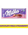 CHOCOLATE MILKA IMPORTADO BARRAS COM DIVERSOS SABORES SABORES:Milka Strawberry