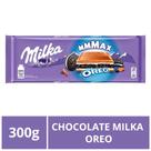 Chocolate Milka, Oreo, Barra 300g Chocolate Milka, Oreo, Barra 300g