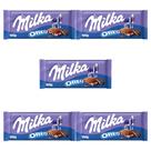 Chocolate Milka Oreo Barra Kit com 5 Unidades de 100g Chocolate Milka Oreo Barra Kit com 5 Unidades de 100g