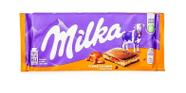 Chocolate milka peanut cripy caramel 90gr