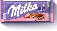 Chocolate milka strawberry 100g Chocolate milka strawberry 100g
