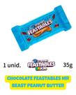 Chocolate mr beast feastables 35g sabores importada sabores:peanut butter