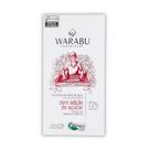 Chocolate Orgânico 72% Cacau Ao Leite De Coco Zero Açucar Warabu 70g