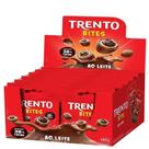 Chocolate Trento Wafer Bites ao Leite 40g - Embalagem com 12 Unidades