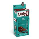 Chocolate Vegano Only4 55% Cacau 70g 6 Unidades Chocolate Vegano Only4 55% Cacau 70g 6 Unidades