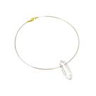 Choker Alma Cristal Dourado - Cristal de Quartzo