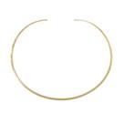 Choker Aro Liso Aberto Banhado a Ouro Choker Aro Liso Aberto Banhado a Ouro