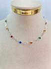 Choker Colar Banho Prata 925 Semijoia com 50 Milésimos de Camada e Verniz Italiano - 1 Unidade - Medida 40cm