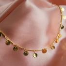 Choker com Medalhas Lisa Pendurada Semijoia Feminina Versátil e Elegante Simonatto Joias