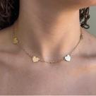Choker Corações Médios