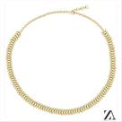 Choker Corrente Escama Liso