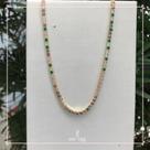 Choker dourada zirconia