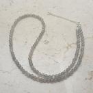 Choker Elementares Labradorita Pedras Naturais Prata 925