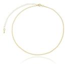 Choker Margot bolinhas amassadas banhado em ouro 18k