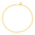 Choker Medalhas Bee Bless banhado à ouro 18 k