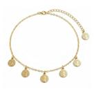 Choker Mini Elo com São Bento Banhado a Ouro