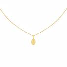 Choker Mini Nossa Senhora Milagrosa Banhado em Ouro 18k