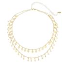 Choker piuka flora corações e gotas folheada a ouro 18k Choker piuka flora corações e gotas folheada a ouro 18k
