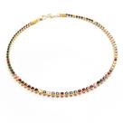 Choker Rainbow Heart - Zircônias Arco-íris