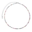 Choker Strass Coloridos Banhado a Ródio