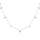 Choker Zircônias Penduradas