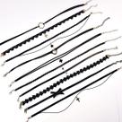 Chokers Completo Colar Camurça Veludo Gótico Pingente Chokers Completo Colar Camurça Veludo Gótico Pingente