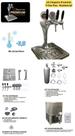 Chopeira Naja Plus 3 Torneiras Kit Completo Residencial
