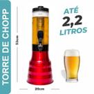 Chopeira Torre De Chopp Beer 2.2 Litros 100% Alumínio Giratória