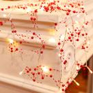 Christmas Fairy Lights Mudder 30 LEDs com decoração de visco