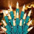 Christmas String Lights Brightown, 100 unidades, 7,6 m, transparente