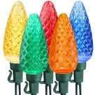 Christmas String Lights Brizled 16 pés 25 LED multicolor 120V
