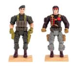 Chuck x Hammer - SOS Comandos - Cartela com 2 Figuras e Acessórios - Gulliver