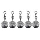 Chumbada Down Shot 4g Para Pesca Esportiva Soft Cartela 5pçs