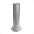 Chumbador Base Pontalete Pedestal Alumínio De Parede Chão Para Corrimão 200mm