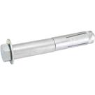 Chumbador Cbv Com Parafuso Sextavado E Prolongador 1/4" X 3" Zincado Vonder
