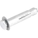 Chumbador com Parafuso 1/4'' X 2'' com 2 peças Vonder Chumbador com Parafuso 1/4'' X 2'' com 2 peças Vonder