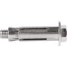 Chumbador. Fixador Aco Ancora Cba 1/4 X 2 C/Parafuso - Kit C/25 Unidades Chumbador. Fixador Aco Ancora Cba 1/4 X 2 C/Parafuso - Kit C/25 Unidades