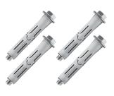 Chumbador Parabolt 1/4x2 Nylon De Puxar Com Parafuso Unc 4un
