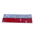 Chumbo Adesivo Para Roda De Liga Leve 060Gr Baixo 05/10 50Pc (Fita 3M) - 106260A - Assis