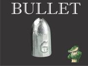 Chumbo bullet 6 gramas pacote 10 pç