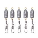 Chumbo de pesca VGEBY Bullet Shaped Lead 20g (conjunto de 5)