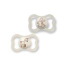 Chupeta Air Dupla Silicone Disco Extraventilado Neutra 16+