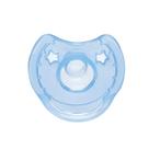 Chupeta Baby Go Fase 1 0-3M 100% Silicone Calmante Convencional Azul