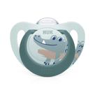 Chupeta Bico de Silicone 6m+ Star Azul - NUK
