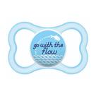 Chupeta Bico de Silicone Air 18M+ Azul - MAM