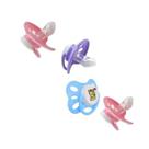 Chupeta Bico Silicone Ortodontico (kit C/2un) Baby Paco